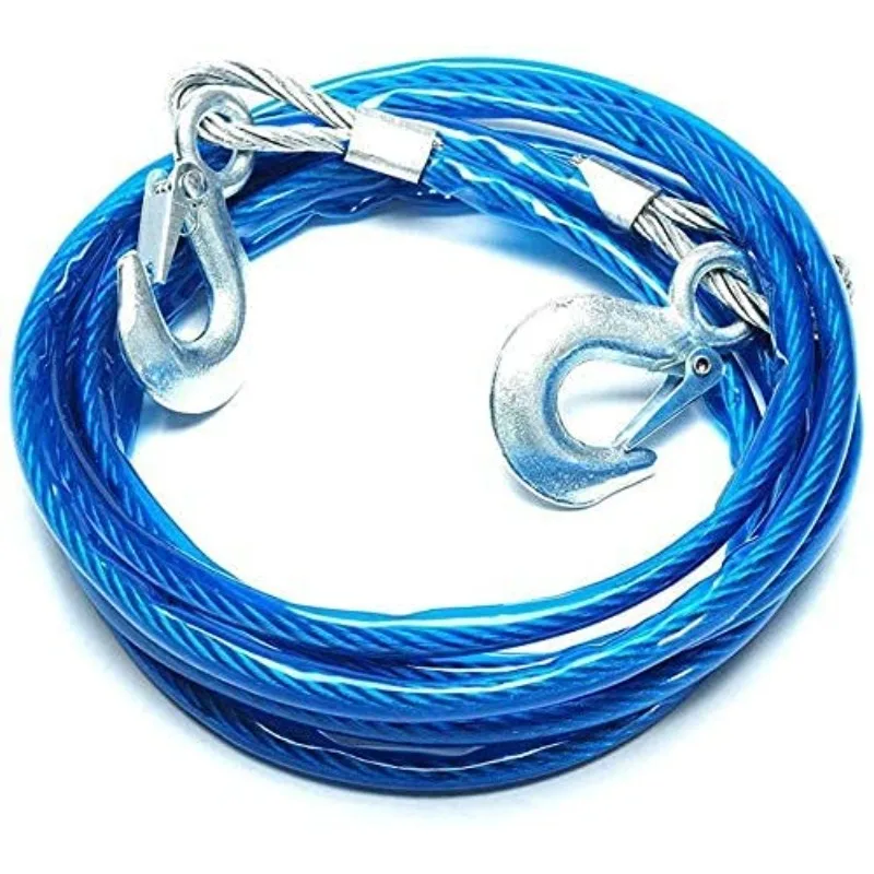 Rescue Rope Throw - Car Towing Rope 3-7 Tons Steel