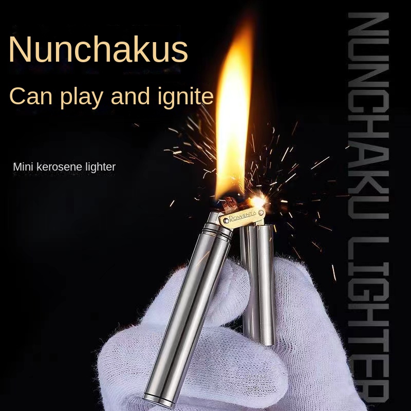 Compact New Brass Lighter Wind - Fire Starting Kit ulasan dan harga