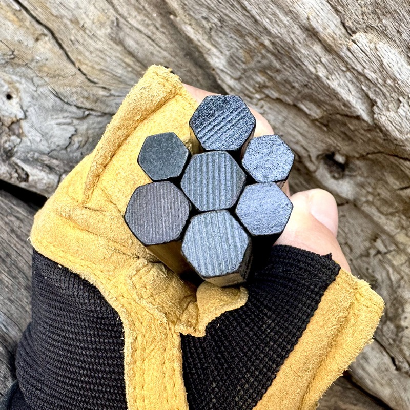 Hand Woven Rope Hexagonal Flin - Magnesium Fire Starter ulasan dan harga
