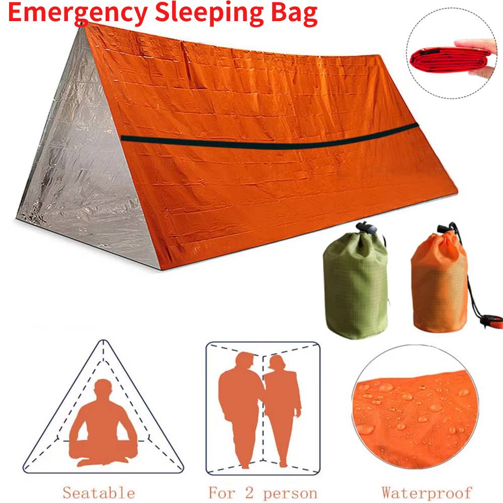 Portable Waterproof Emergency  - Emergency Mylar Tent ulasan dan harga