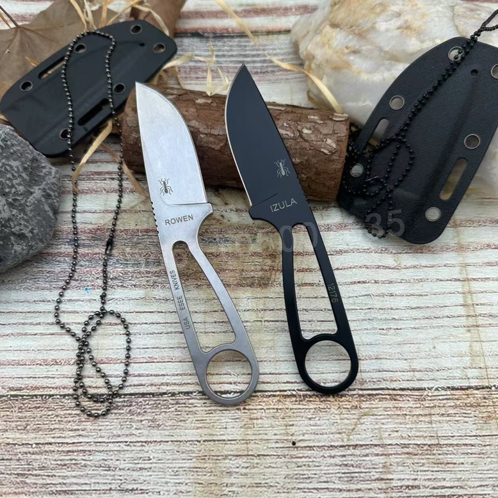 IZULA High-Strength Straight K - Bushcraft Knife Fixed ulasan dan harga