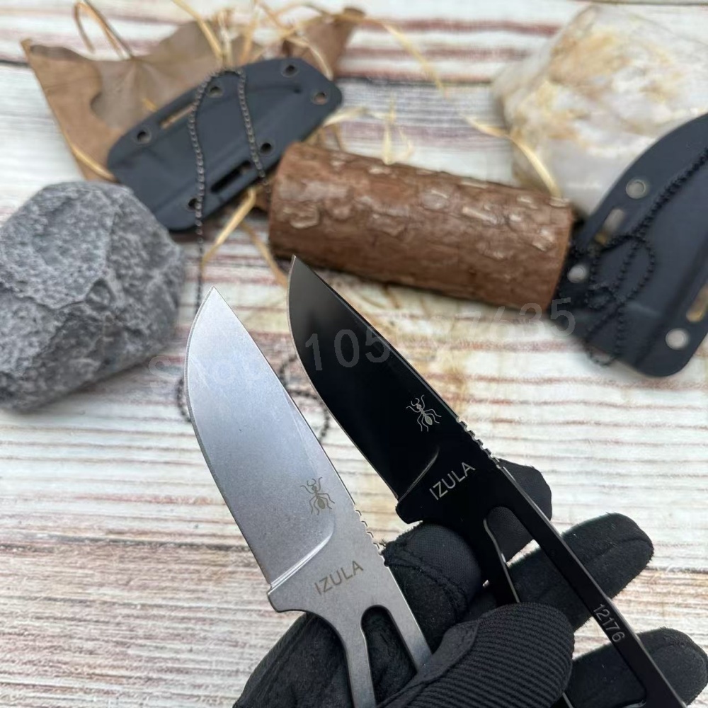 IZULA High-Strength Straight K - Bushcraft Knife Fixed ulasan dan harga