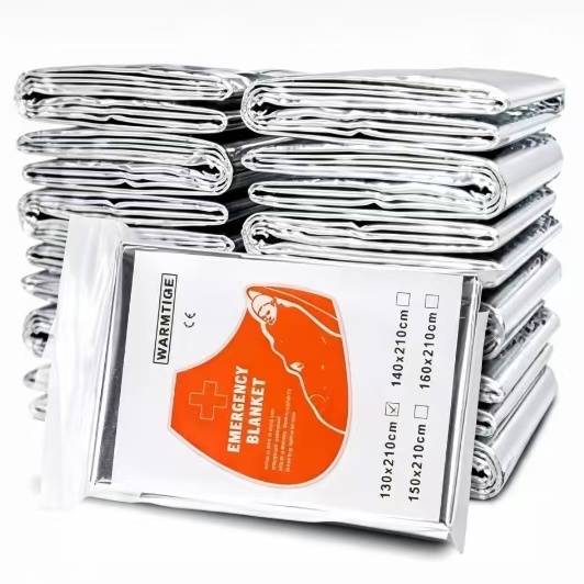 Mylar Thermal Emergency Blanke - Emergency Mylar Tent ulasan dan harga