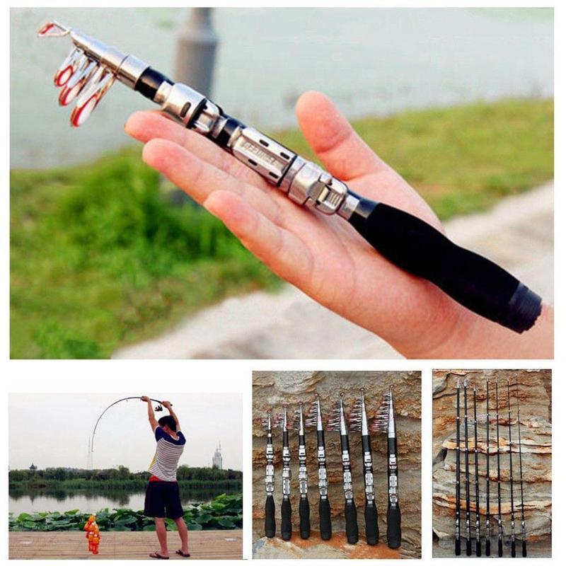 1.0m Super Hard Mini Telescopi - Fishing Kit Compact ulasan dan harga